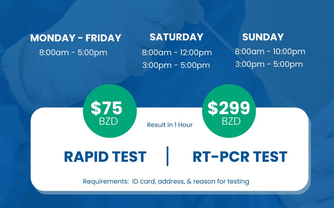 RAPID ANTIGEN TEST & PCR TEST