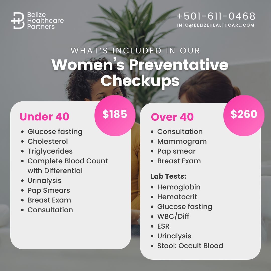 Womens Health Promotion | Belize Healthcare Partners website image